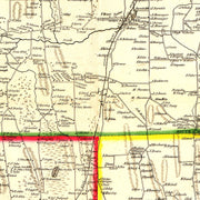 old Wayne County map