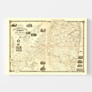 map of Monmouth Coun