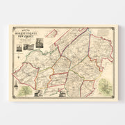 map of Morris County