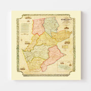 map of Somerset Coun