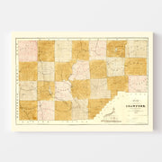 map of Crawford Coun