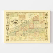 map of Erie County