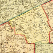 old Erie County map