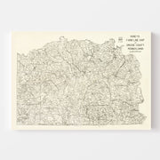 map of Greene County