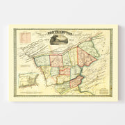 map of Northampton C