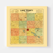 map of Lake County