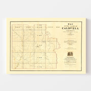 map of Caldwell Pari