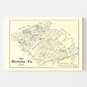 map of Burleson Co