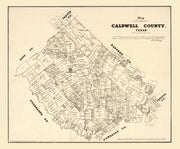 Caldwell County hist