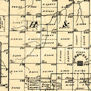 old Foard County map