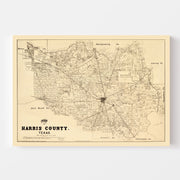 map of Harris County