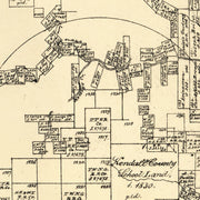 old Kerr County map