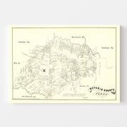 map of Refugio Count
