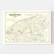 map of Washington Co