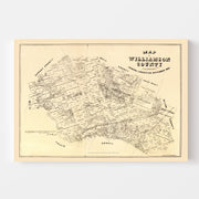 map of Williamson Co