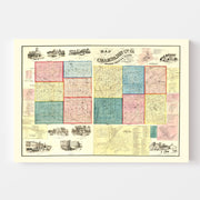 map of Champaign Cou