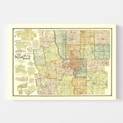 map of Franklin Coun
