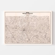 map of Seneca County
