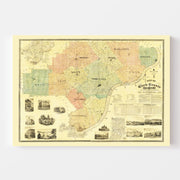 map of Clark County