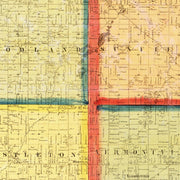 old Eaton County map