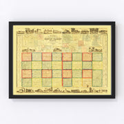 Eaton County Vintage Map 1860