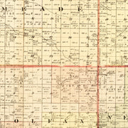 old Huron County map