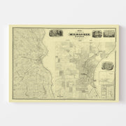 map of Milwaukee Cou