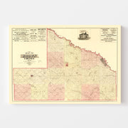 map of Brown County