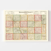 map of Brookings Cou