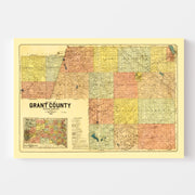 map of Grant County
