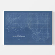 map of Wahkiakum Cou