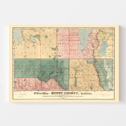 map of Modoc County