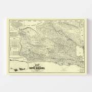 map of Santa Barbara