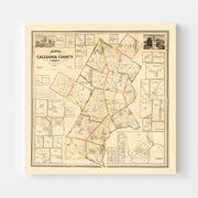 map of Caledonia Cou