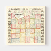 map of Cattaraugus C