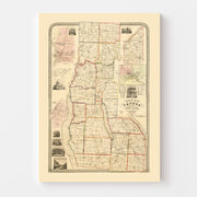 map of Cayuga County