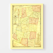 map of Columbia Coun