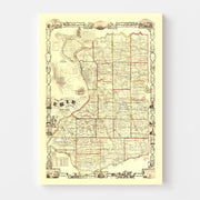 map of Erie County
