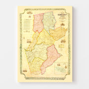 map of Somerset Coun