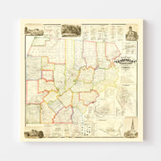 map of Clearfield Co