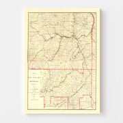 map of Warren County