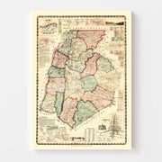 map of Frederick Cou