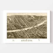 map of Augusta