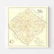 map of Abbeville Cou