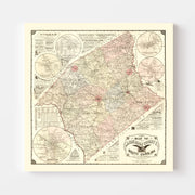 map of Anderson Coun