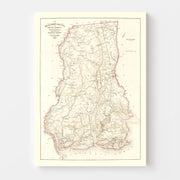 map of Beaufort Coun