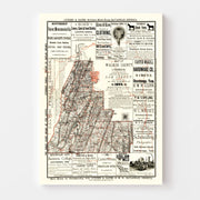 map of Walker County