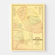 map of Montgomery Co