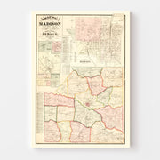 map of Madison Count