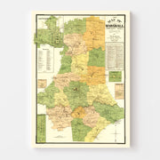map of Marshall Coun